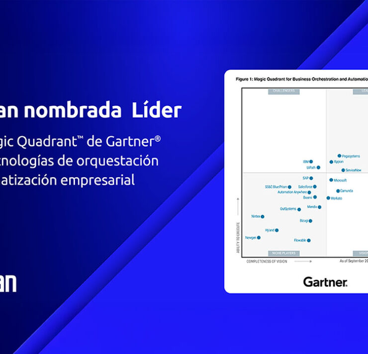Appian lidera el primer cuadrante BOAT de Gartner