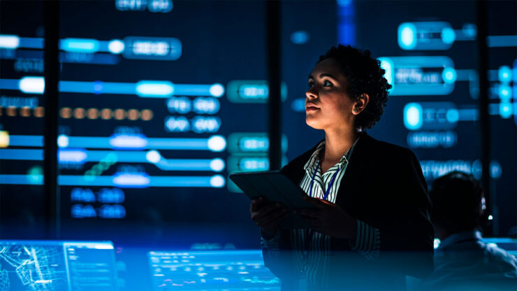 Arquitectura de red segura para IA