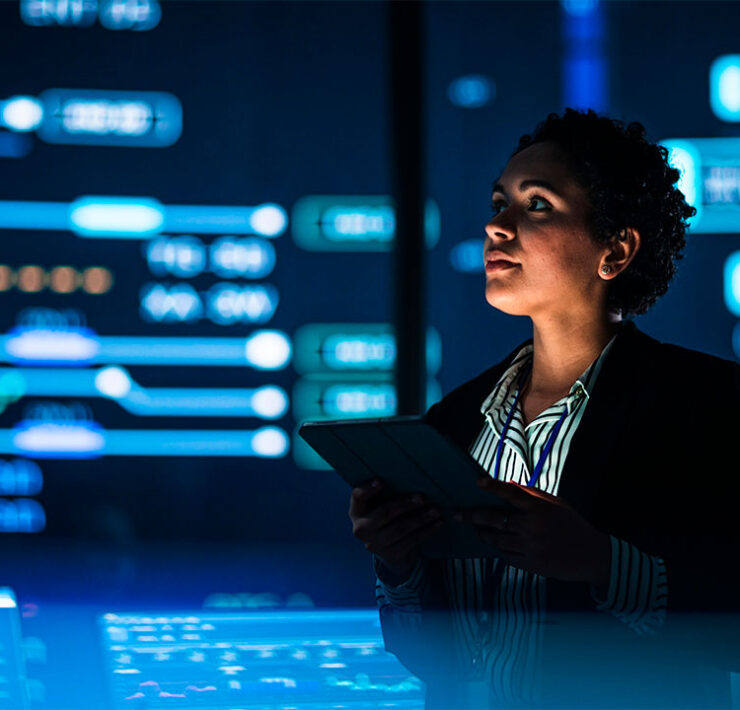 Arquitectura de red segura para IA