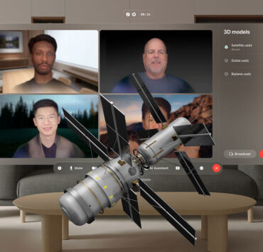 Cisco integra modelos 3D en Webex para Apple Vision Pro