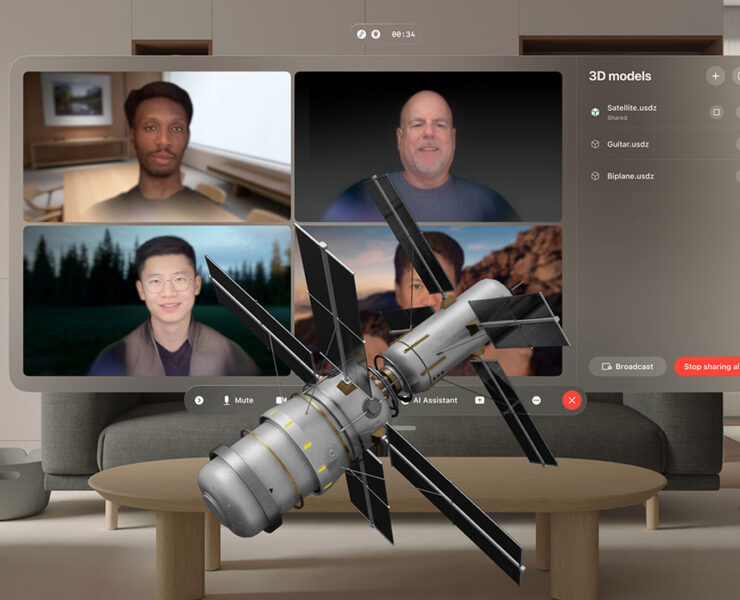 Cisco integra modelos 3D en Webex para Apple Vision Pro