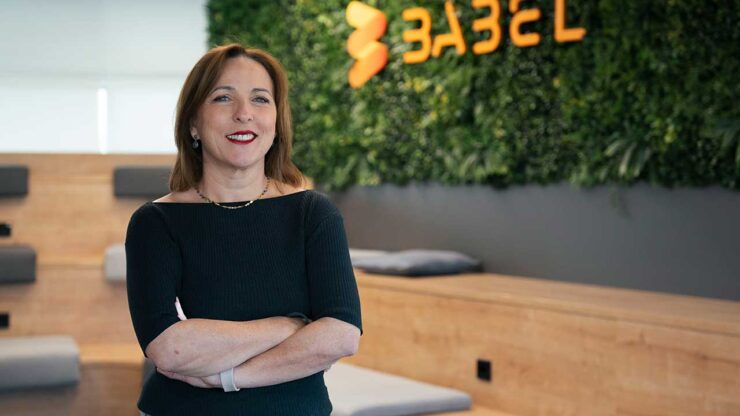 Isabel García, directora de industria, retail y servicios de Babel