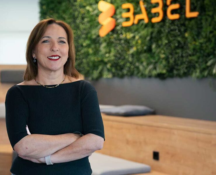Isabel García, directora de industria, retail y servicios de Babel