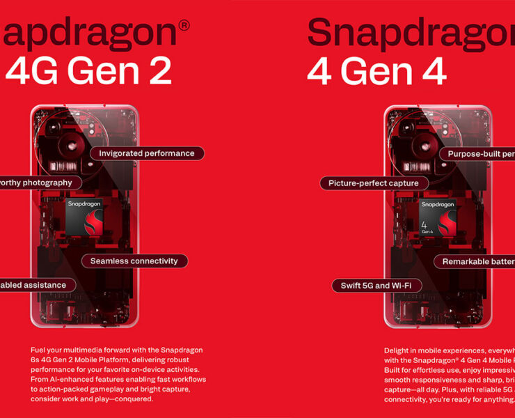 Qualcomm amplía su catálogo móvil con Snapdragon 6s 4G Gen 2 y Snapdragon 4 Gen 4 para gamas media y de entrada