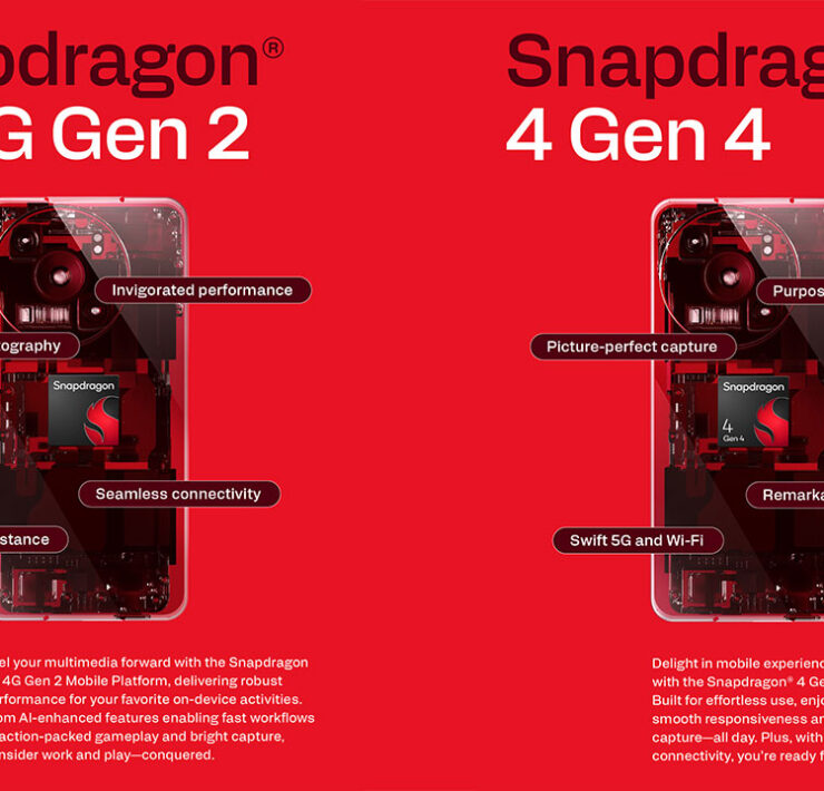 Qualcomm amplía su catálogo móvil con Snapdragon 6s 4G Gen 2 y Snapdragon 4 Gen 4 para gamas media y de entrada