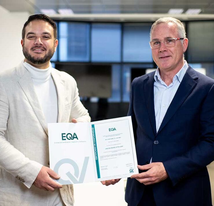 Bit2Me obtiene la certificación ISO 27701