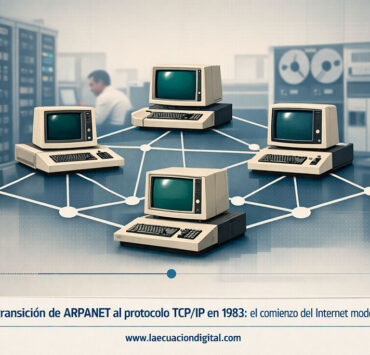 La transición de ARPANET al protocolo TCP/IP en 1983: el comienzo del Internet moderno - La Ecuación Digital - Efemérides Tecnológica