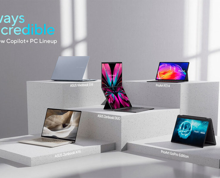 ASUS presenta nuevos portátiles AI en CES 2026