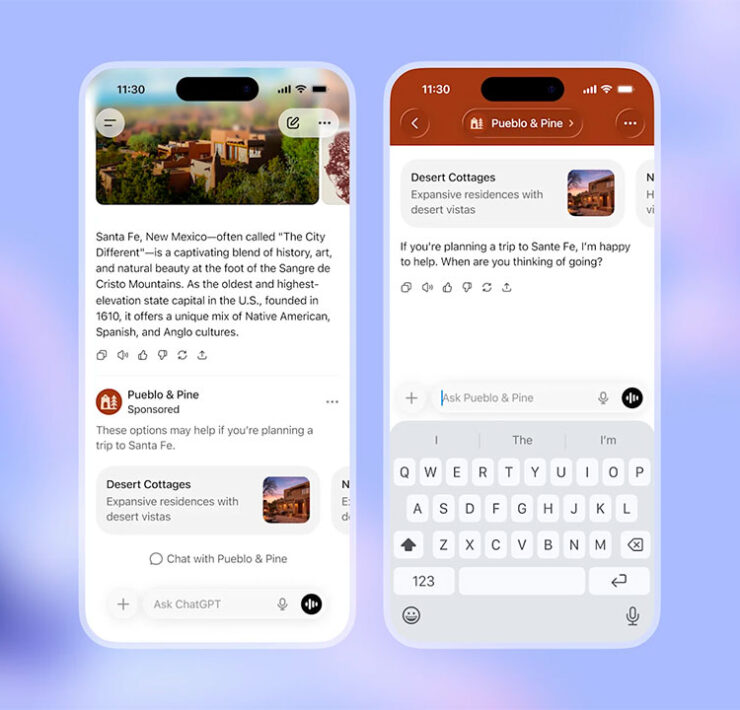 OpenAI CharGPT anuncios
