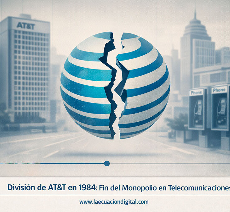 División de AT&T en 1984: Fin del Monopolio en Telecomunicaciones - La Ecuación Digital - Efemérides Tecnológica