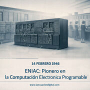 ENIAC: Pionero en la Computación Electrónica Programable - La Ecuación Digital - Efemérides Tecnológica