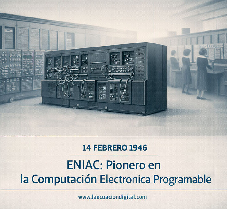 ENIAC: Pionero en la Computación Electrónica Programable - La Ecuación Digital - Efemérides Tecnológica