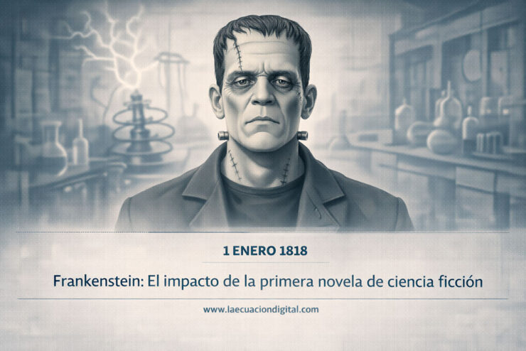 Frankenstein: El impacto de la primera novela de ciencia ficción - La Ecuación Digital - Efemérides Tecnológica