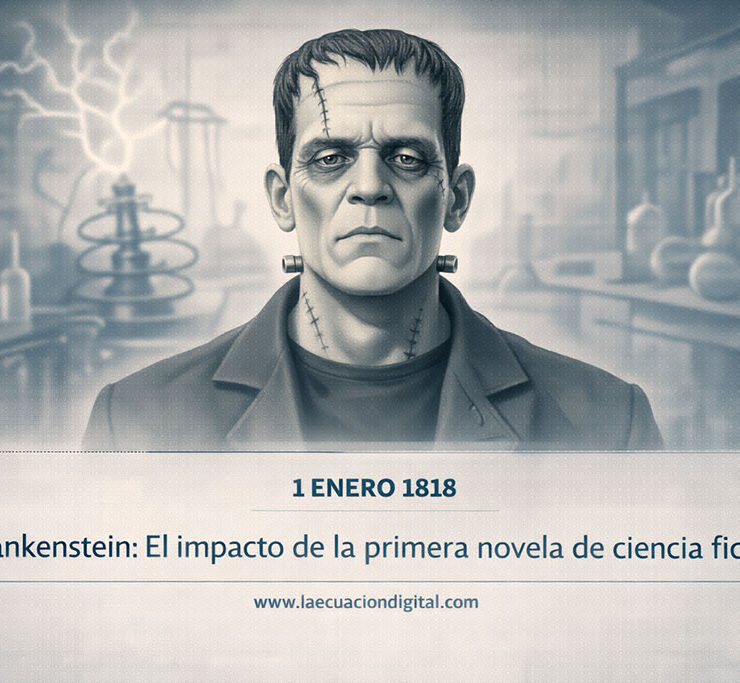 Frankenstein: El impacto de la primera novela de ciencia ficción - La Ecuación Digital - Efemérides Tecnológica