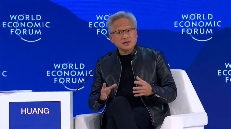 Jensen Huang defiende en Davos que la inteligencia artificial ya es infraestructura económica global