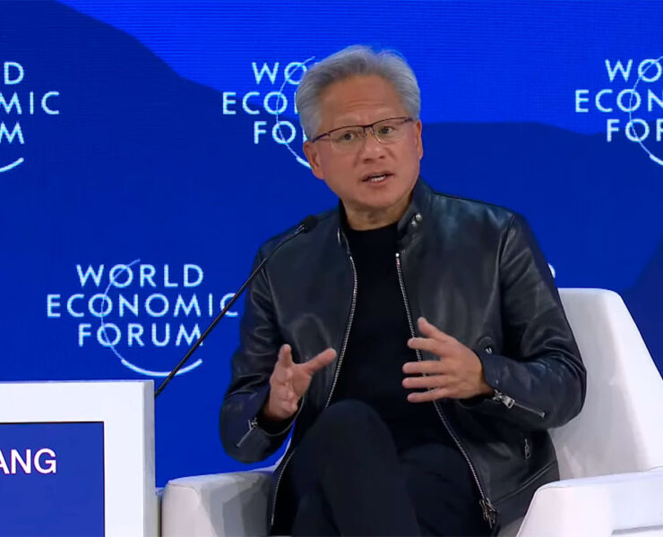 Jensen Huang defiende en Davos que la inteligencia artificial ya es infraestructura económica global