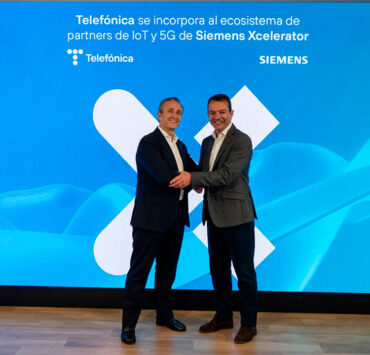 Telefónica España integra conectividad 5G e IoT en la plataforma Siemens Xcelerator para la industria