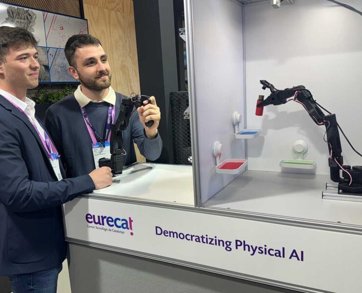 Eurecat presenta un robot que aprende tareas por observación