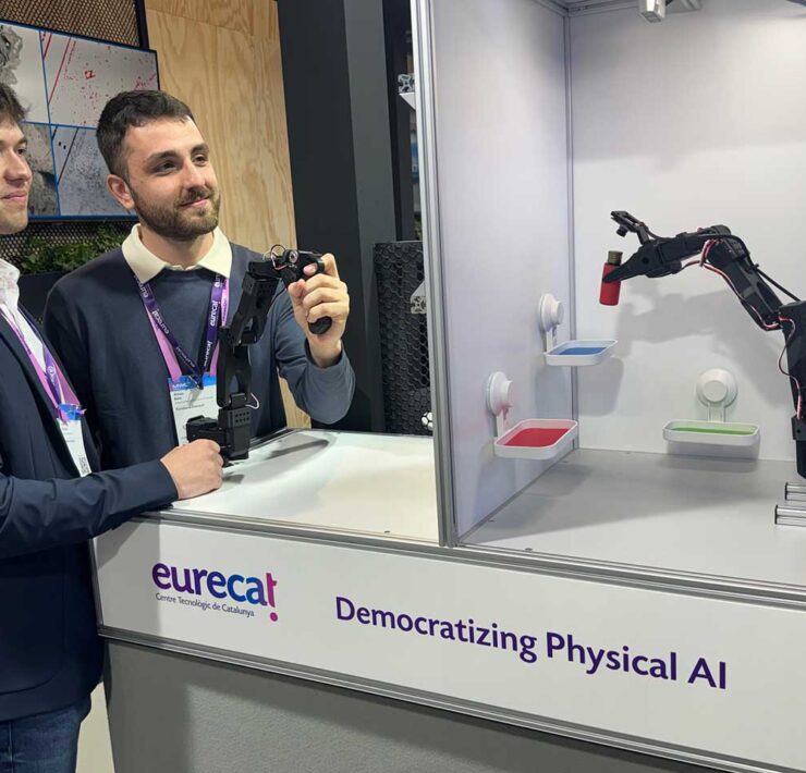 Eurecat presenta un robot que aprende tareas por observación