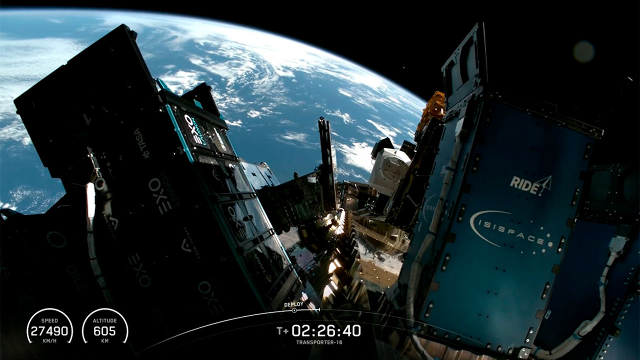 FOSSA Systems alcanza los 25 satélites en órbita con SpaceX