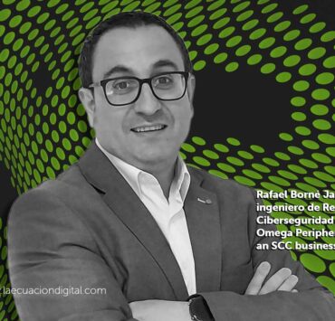 Rafael Borné Jaular, ingeniero de Redes y Ciberseguridad en Omega Peripherals, an SCC business.