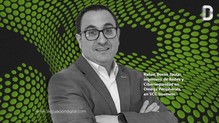Rafael Borné Jaular, ingeniero de Redes y Ciberseguridad en Omega Peripherals, an SCC business.