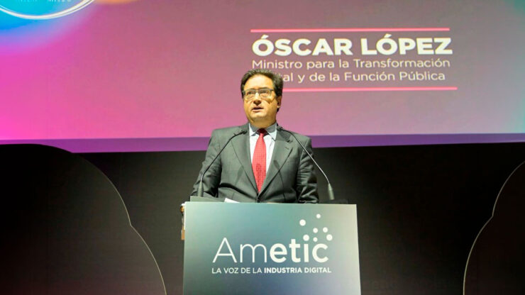 Óscar López, ministro para la Transformación Digital y de la Función Pública