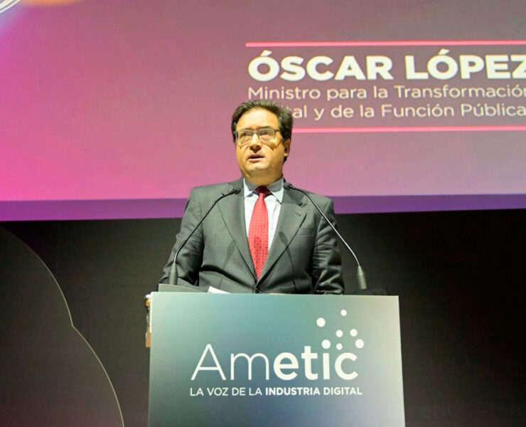 Óscar López, ministro para la Transformación Digital y de la Función Pública