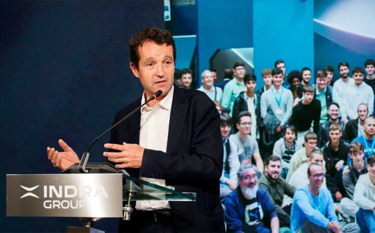 Ángel Escribano, ex-presidente, Indra