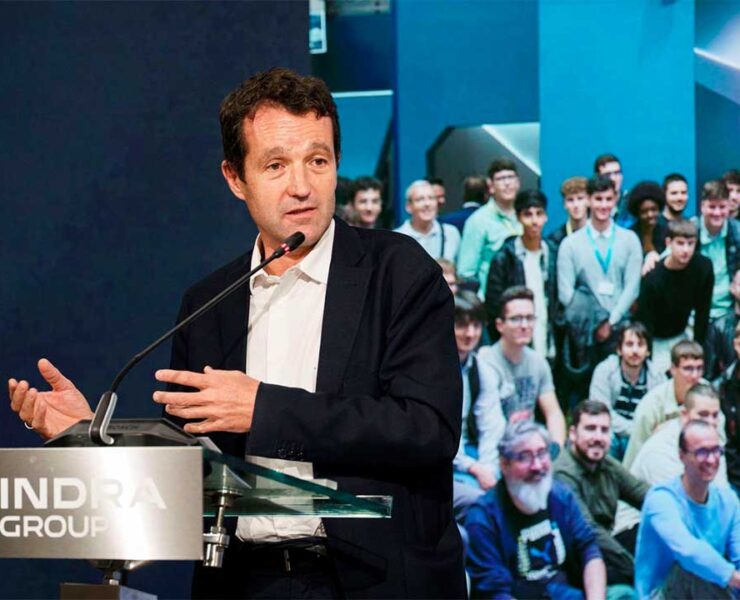 Ángel Escribano, ex-presidente, Indra