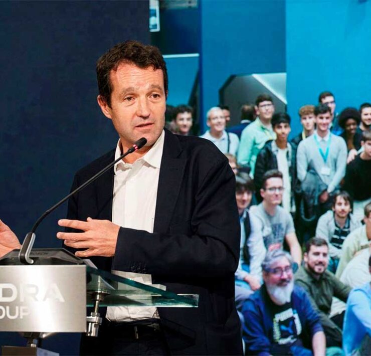 Ángel Escribano, ex-presidente, Indra