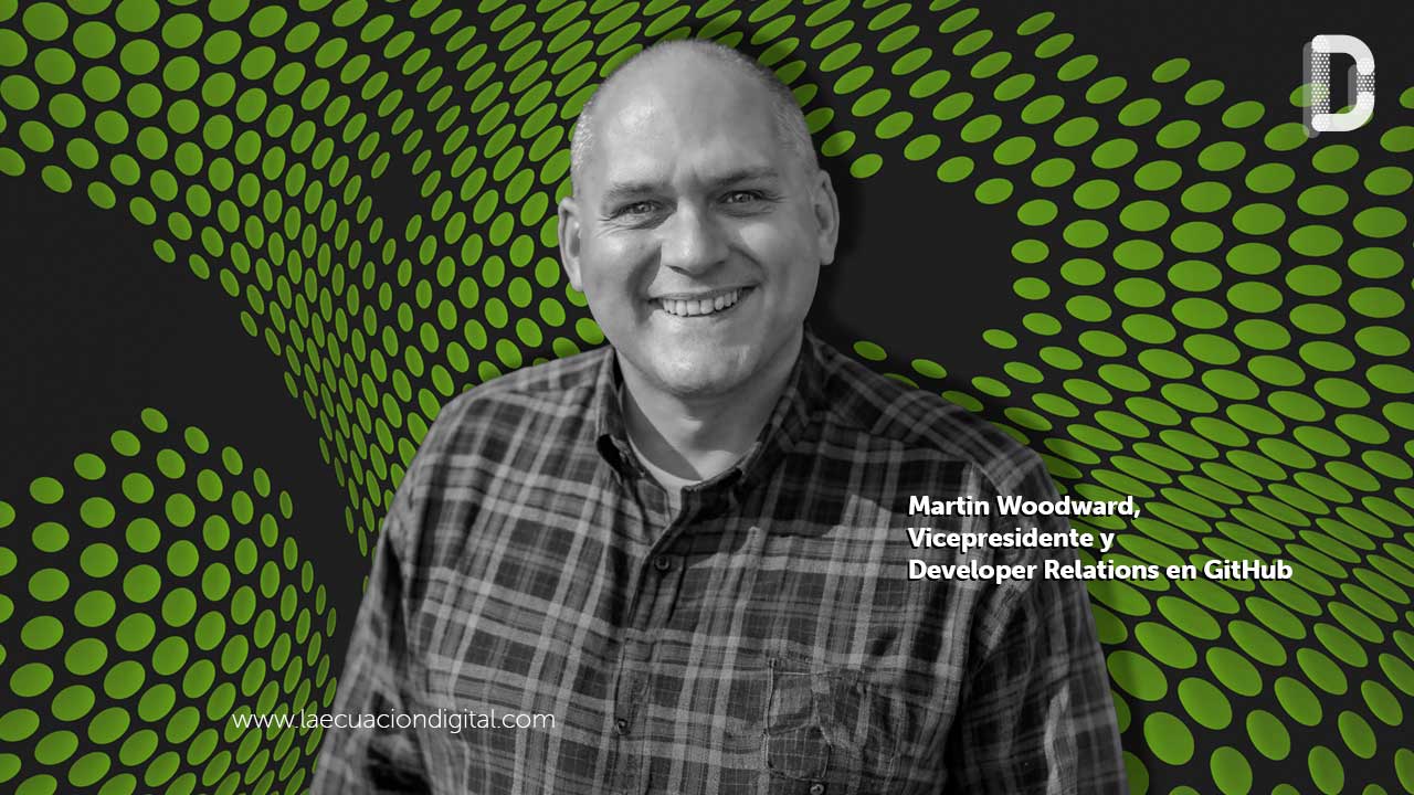 Martin Woodward, vicepresidente y Developer Relations en GitHub