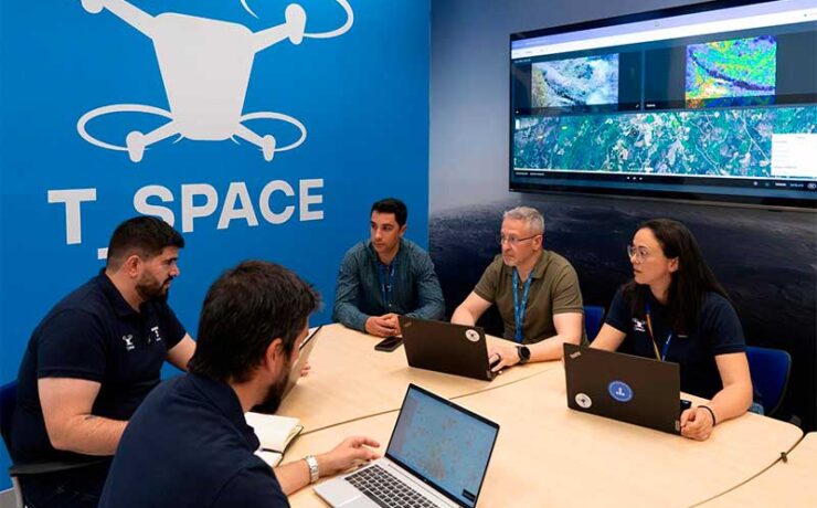 Telefónica lanza servicio comercial de drones 5G en remoto