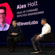 Alex Holt, Head of Forward Deployed Engineering en ElevenLabs