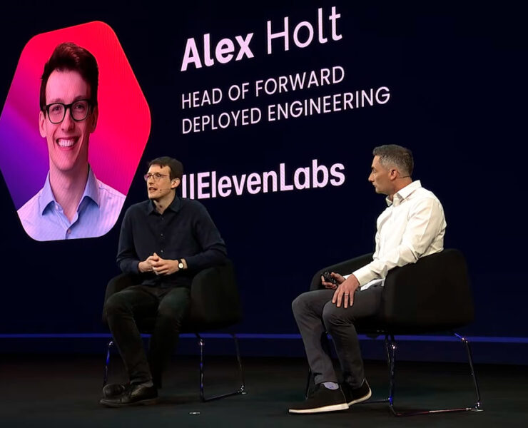 Alex Holt, Head of Forward Deployed Engineering en ElevenLabs
