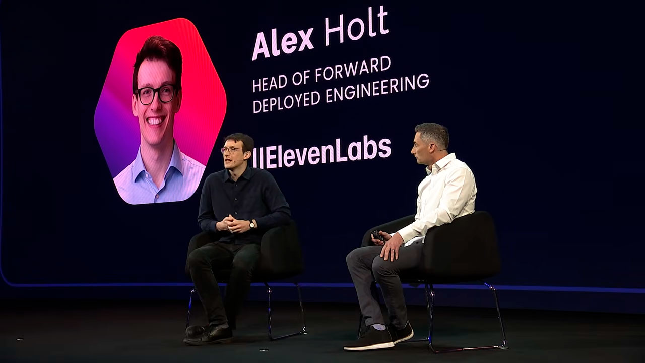 Alex Holt, Head of Forward Deployed Engineering en ElevenLabs