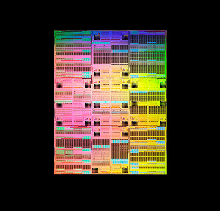 Chip nodo de IBM de menos de 1 nm (Crédito: IBM)