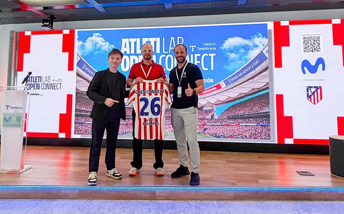 Atlético y Telefónica mejoran la accesibilidad del Metropolitano con Navilens