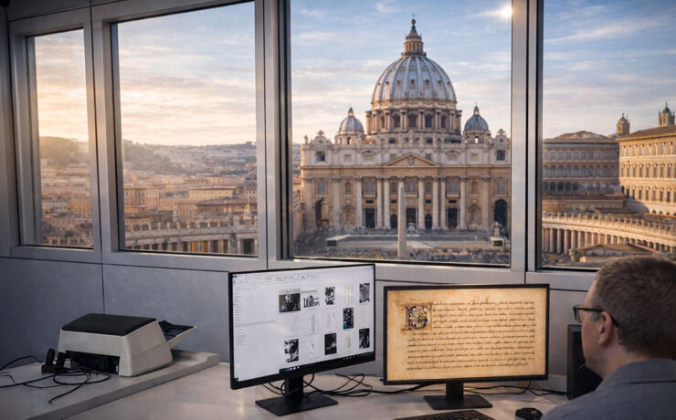 El Vaticano digitaliza un siglo de archivos para usar IA