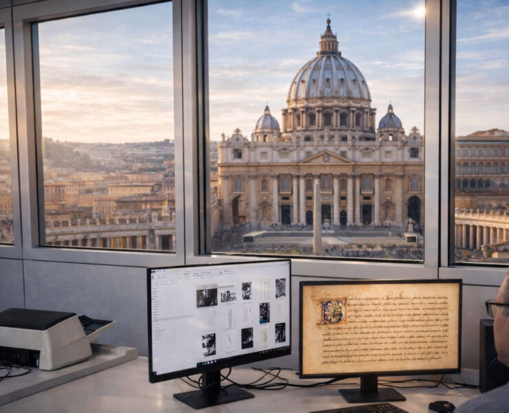 El Vaticano digitaliza un siglo de archivos para usar IA