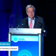 António Guterres, secretario general de Naciones Unidas