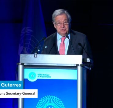 António Guterres, secretario general de Naciones Unidas