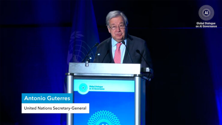 António Guterres, secretario general de Naciones Unidas