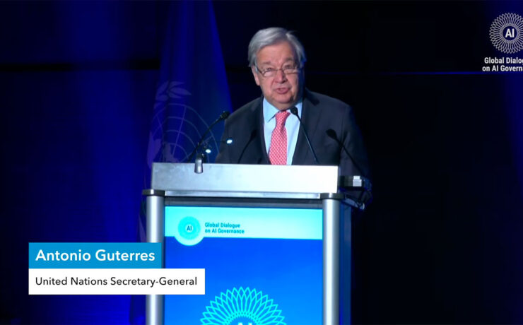 António Guterres, secretario general de Naciones Unidas