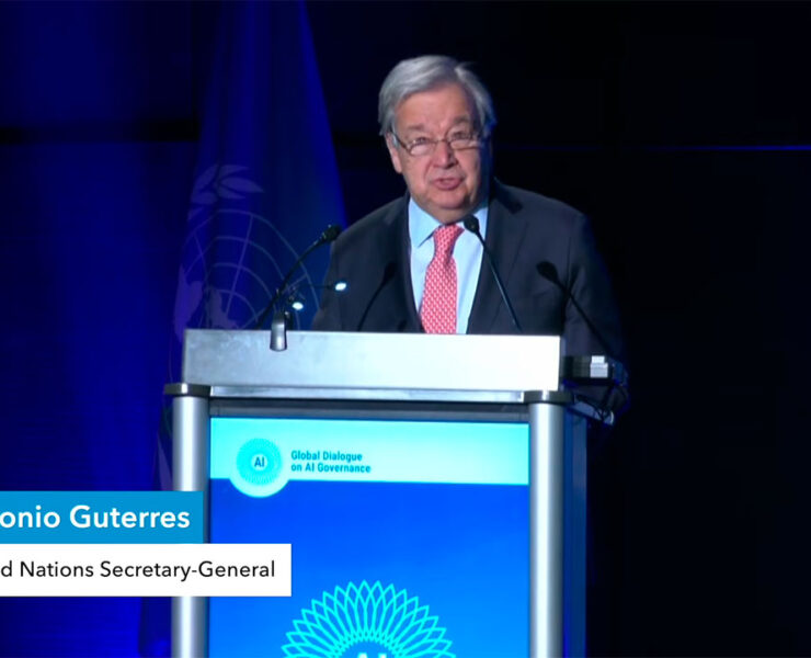 António Guterres, secretario general de Naciones Unidas