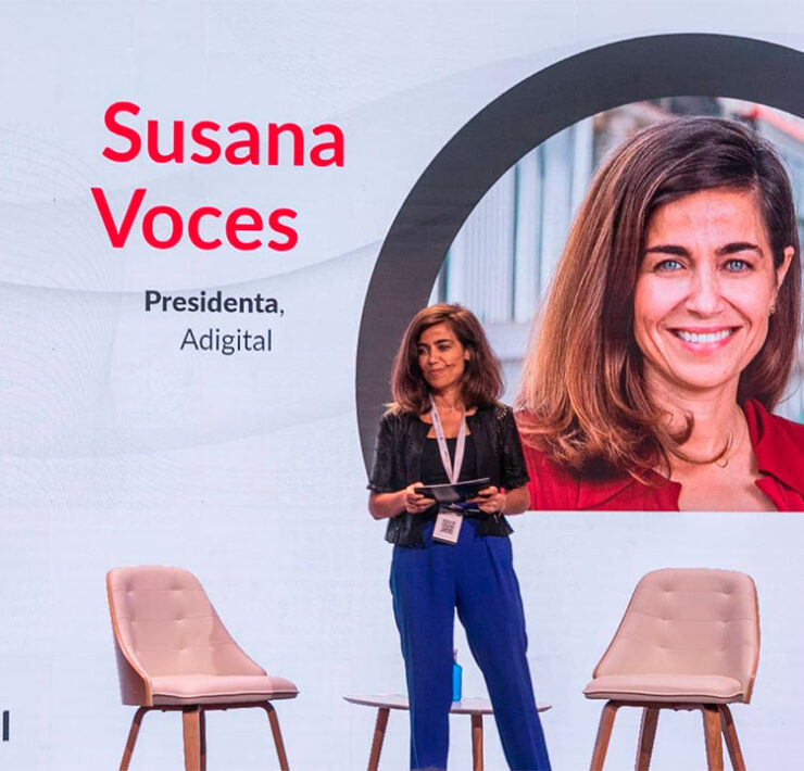 Susana Voces, presidenta de Adigital