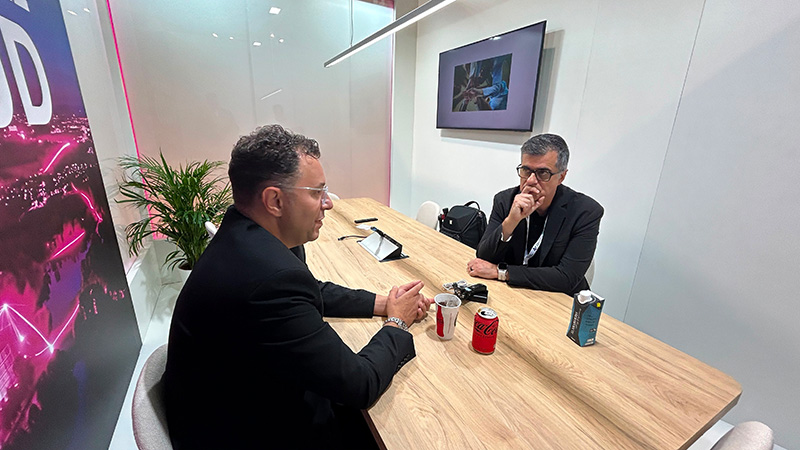 Osmar Polo, CEO de T-Systems Iberia durante la entrevista con Hernán Rodríguez - La Ecuación Digital