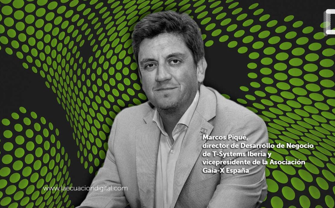 Marcos Piqué, director de Desarrollo de Negocio de T-Systems Iberia y vicepresidente de la Asociación Gaia-X España