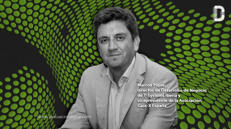 Marcos Piqué, director de Desarrollo de Negocio de T-Systems Iberia y vicepresidente de la Asociación Gaia-X España