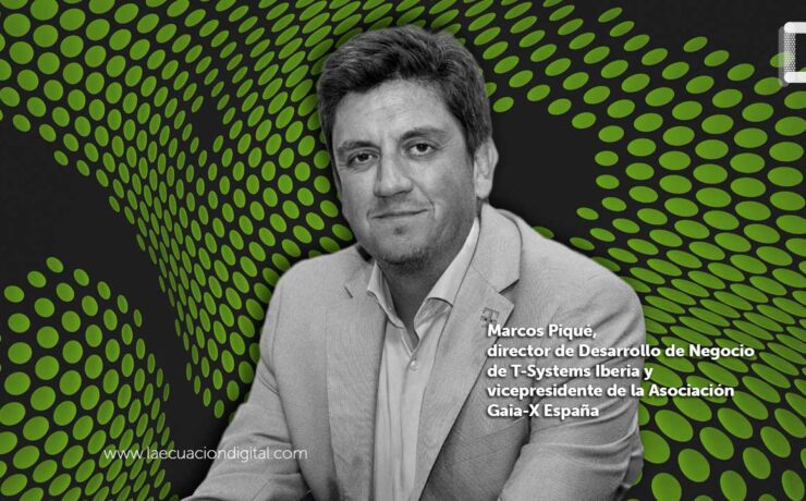 Marcos Piqué, director de Desarrollo de Negocio de T-Systems Iberia y vicepresidente de la Asociación Gaia-X España